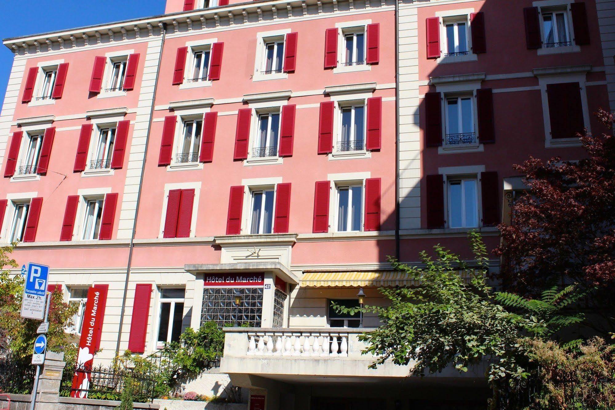 Hotel Du Marche Lozanna Zewnętrze zdjęcie